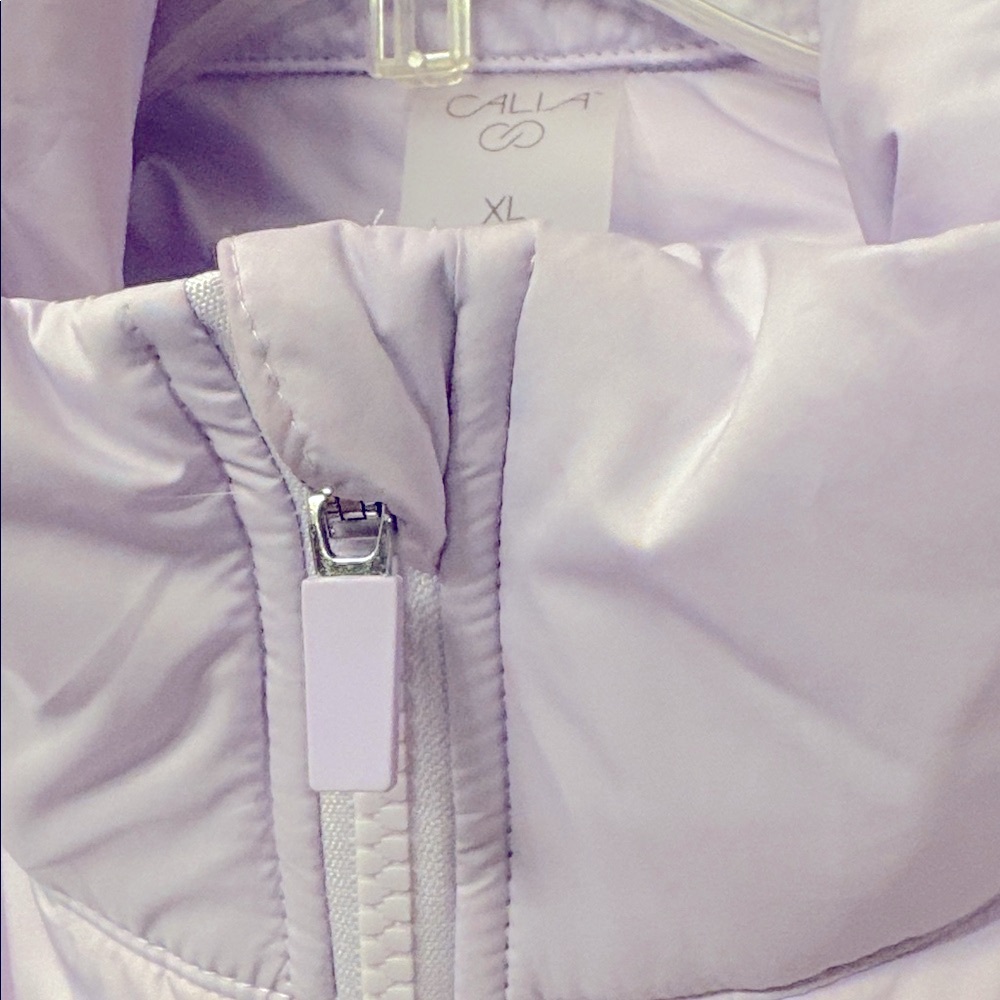 CALIA Women's Cold Dash Run Vest in Blooming Lilac - Picture 5 of 11